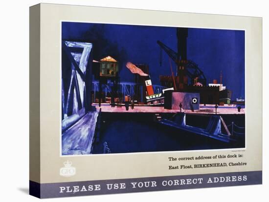 Please Use Your Correct Address-Robert Scanlan-Stretched Canvas