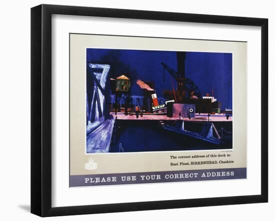 Please Use Your Correct Address-Robert Scanlan-Framed Art Print