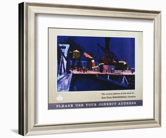 Please Use Your Correct Address-Robert Scanlan-Framed Art Print