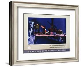 Please Use Your Correct Address-Robert Scanlan-Framed Art Print