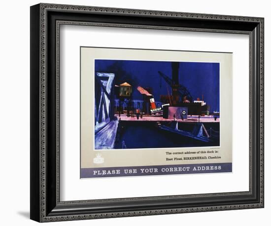 Please Use Your Correct Address-Robert Scanlan-Framed Art Print