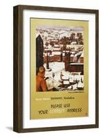 Please Use Your Correct Address-Richard Eurich-Framed Art Print