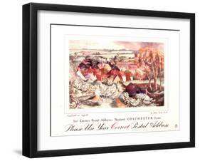 Please Use Your Correct Postal Address-John Nash-Framed Art Print