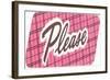 Please-null-Framed Giclee Print