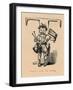 'Pleased with his Rattle', 1852-John Leech-Framed Giclee Print