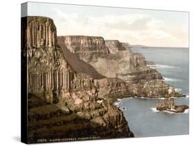 Pleaskin Head, Giant's Causeway, 1890s-Science Source-Stretched Canvas