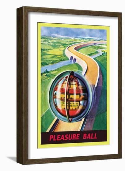 Pleasure Ball-James B. Settles-Framed Art Print