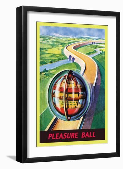 Pleasure Ball-James B. Settles-Framed Art Print