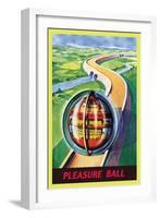 Pleasure Ball-James B. Settles-Framed Art Print