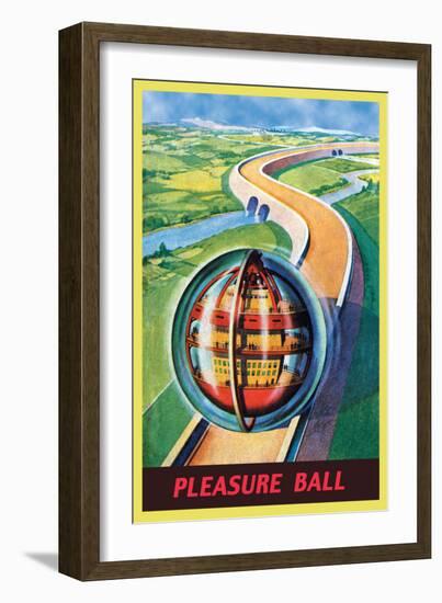 Pleasure Ball-James B. Settles-Framed Art Print