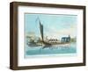 Pleasure Barges, 1803-John Augustus Atkinson-Framed Giclee Print