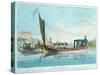 Pleasure Barges, 1803-John Augustus Atkinson-Stretched Canvas