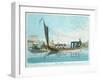 Pleasure Barges, 1803-John Augustus Atkinson-Framed Giclee Print