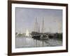 Pleasure Boats, Argenteuil, c.1872-3-Claude Monet-Framed Giclee Print