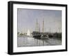 Pleasure Boats, Argenteuil, c.1872-3-Claude Monet-Framed Giclee Print