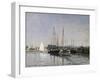 Pleasure Boats, Argenteuil, c.1872-3-Claude Monet-Framed Giclee Print