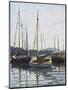 Pleasure Boats, Argenteuil-Claude Monet-Mounted Art Print