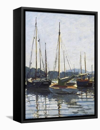 Pleasure Boats, Argenteuil-Claude Monet-Framed Stretched Canvas