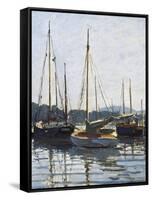 Pleasure Boats, Argenteuil-Claude Monet-Framed Stretched Canvas