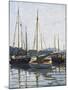 Pleasure Boats, Argenteuil-Claude Monet-Mounted Art Print