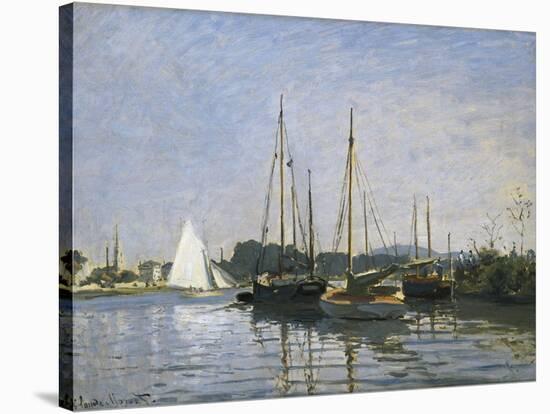 Pleasure Boats, Argenteuil-Claude Monet-Stretched Canvas