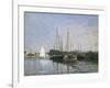 Pleasure Boats, Argenteuil-Claude Monet-Framed Art Print