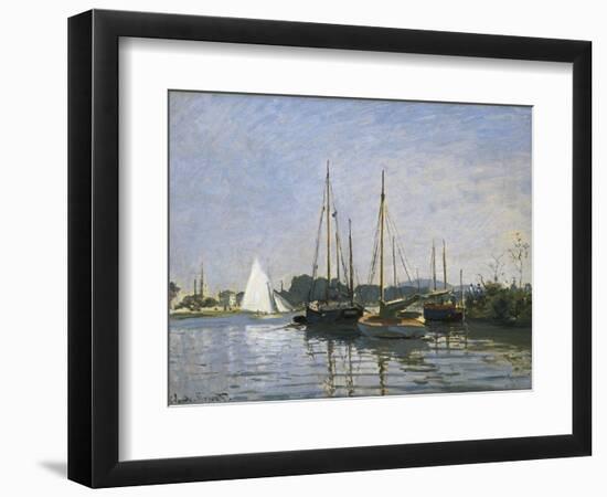 Pleasure Boats, Argenteuil-Claude Monet-Framed Art Print