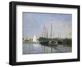 Pleasure Boats, Argenteuil-Claude Monet-Framed Art Print