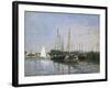 Pleasure Boats, Argenteuil-Claude Monet-Framed Art Print