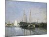 Pleasure Boats, Argenteuil-Claude Monet-Mounted Art Print