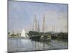 Pleasure Boats, Argenteuil-Claude Monet-Mounted Art Print