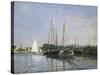 Pleasure Boats, Argenteuil-Claude Monet-Stretched Canvas