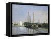 Pleasure Boats, Argenteuil-Claude Monet-Framed Stretched Canvas