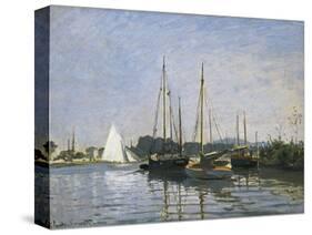 Pleasure Boats, Argenteuil-Claude Monet-Stretched Canvas