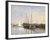 Pleasure Boats at Argenteuil-Claude Monet-Framed Art Print