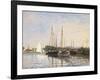 Pleasure Boats at Argenteuil-Claude Monet-Framed Art Print