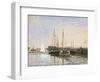 Pleasure Boats at Argenteuil-Claude Monet-Framed Art Print