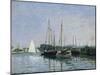 Pleasure Boats Near Argenteuil-Claude Monet-Mounted Giclee Print