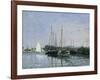 Pleasure Boats Near Argenteuil-Claude Monet-Framed Giclee Print