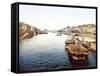 Pleasure Boats on the Loire in Nantes, Pub. 1890-1900-null-Framed Stretched Canvas
