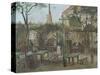 Pleasure Gardens at Montmartre, c.1886-Vincent van Gogh-Stretched Canvas
