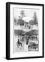 Pleasure Gardens, Sydney, New South Wales, Australia, 1886-WJ Smedley-Framed Giclee Print