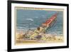 Pleasure Pier, Galveston, Texas-null-Framed Art Print