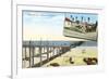 Pleasure Pier, Oceanside, California-null-Framed Premium Giclee Print