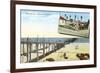 Pleasure Pier, Oceanside, California-null-Framed Premium Giclee Print