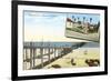 Pleasure Pier, Oceanside, California-null-Framed Premium Giclee Print