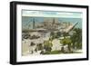 Pleasure Pier, Santa Monica, California-null-Framed Art Print