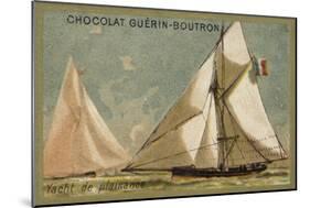 Pleasure Yacht-null-Mounted Giclee Print
