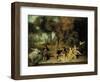 Pleasures of Love, Ca. 1718-1719-Jean Antoine Watteau-Framed Giclee Print