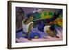 Pleasures of the Evil Spirit, (Arearea No Vareua Ino), 1894-Paul Gauguin-Framed Giclee Print